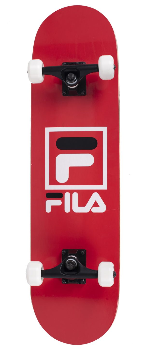 Skateboard Fila 31" - Logo Red