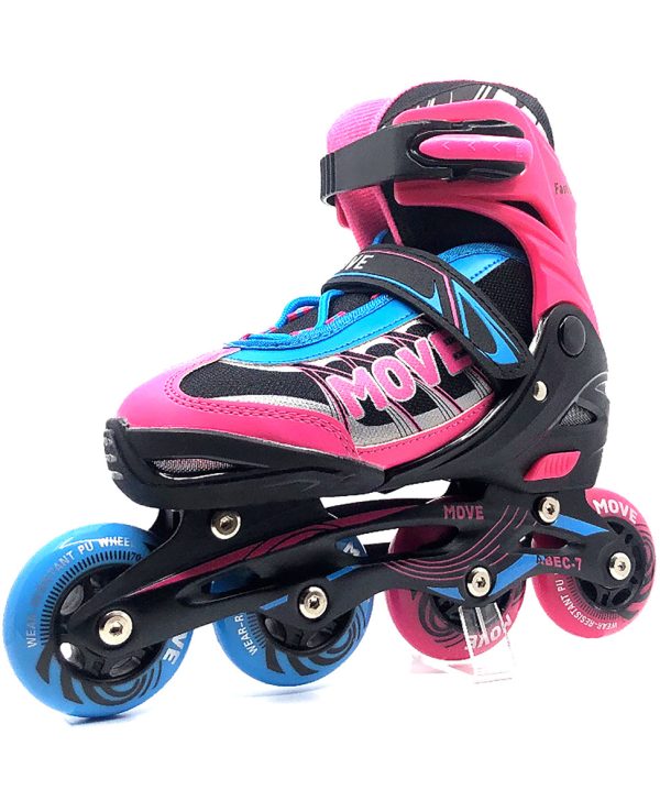 Inline Skates Move Fast Girl - Afbeelding 3