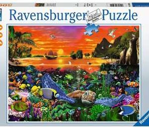 Puzzel (500stuks) – Schildpadden in het rif