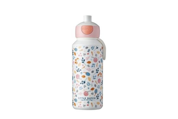 Drinkfles campus pop-up 400ml Little Dutch - Spring Flowers