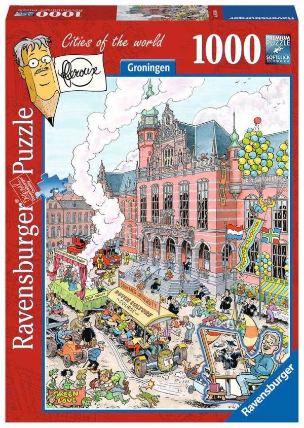 Puzzel (1000stuks) - Fleroux - Groningen