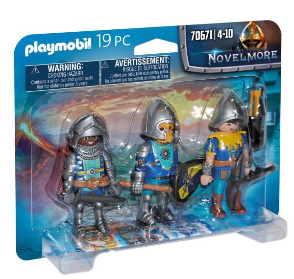 PM Novelmore - Set van 3 Novelmore ridders 70671