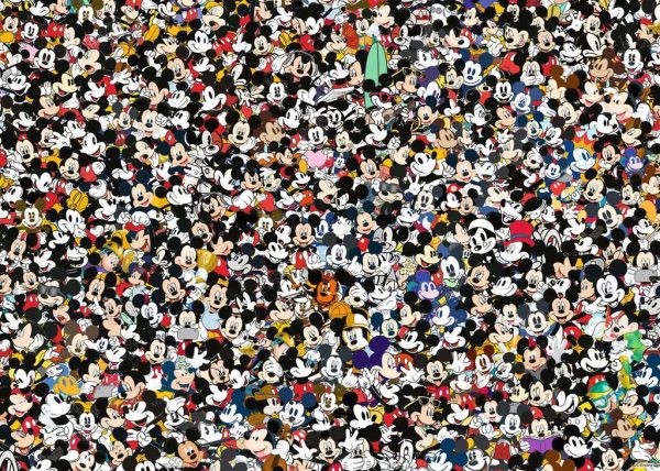 Puzzel (1000stuks) - Challenge Mickey Mouse - Afbeelding 2