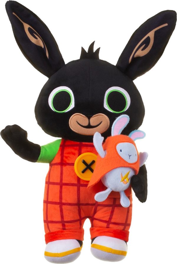 Pratende Bing met licht & hoppity - 37cm