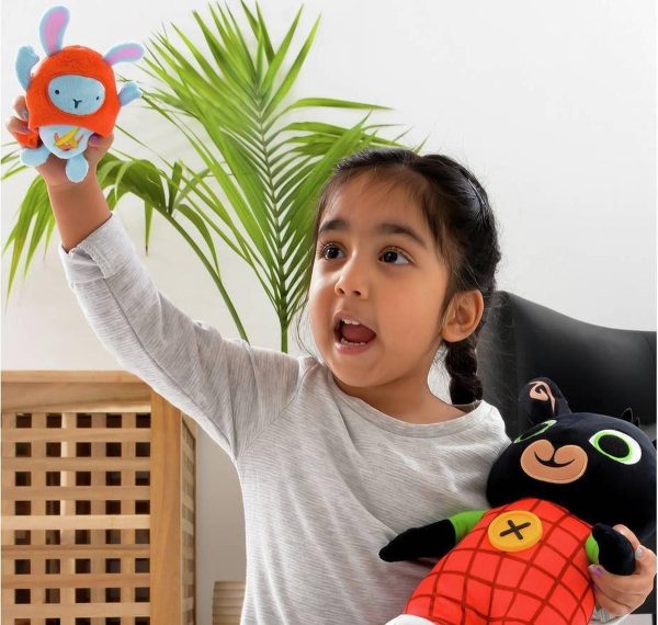 Pratende Bing met licht & hoppity - 37cm - Afbeelding 3