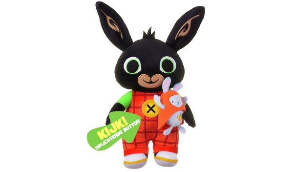 Pratende Bing met licht & hoppity - 37cm - Afbeelding 4
