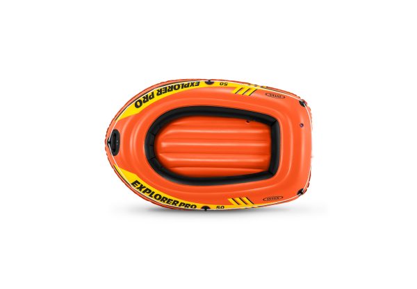 Roeiboot EXPLORER PRO 50 (137x85x23cm) - oranje - Afbeelding 2