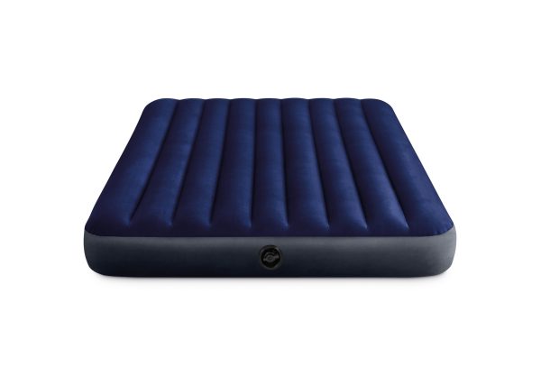 Intex Dura-beam Standard luchtbed (152 x 203 x 25cm) - nachtblauw - Afbeelding 3