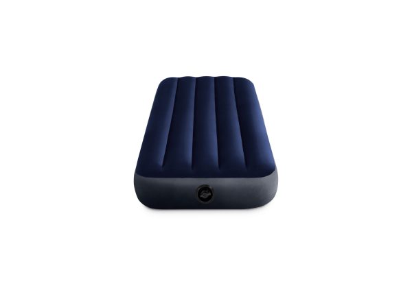Intex Dura-beam Standard luchtbed (76 x 191 x 25cm) - nachtblauw - Afbeelding 2