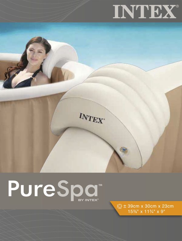 Intex PureSpa hoofdsteun (39 x 30 x 23cm) - Afbeelding 2