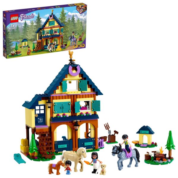 LEGO Friends Paardrijdbasis in het bos - 41683 - Afbeelding 2