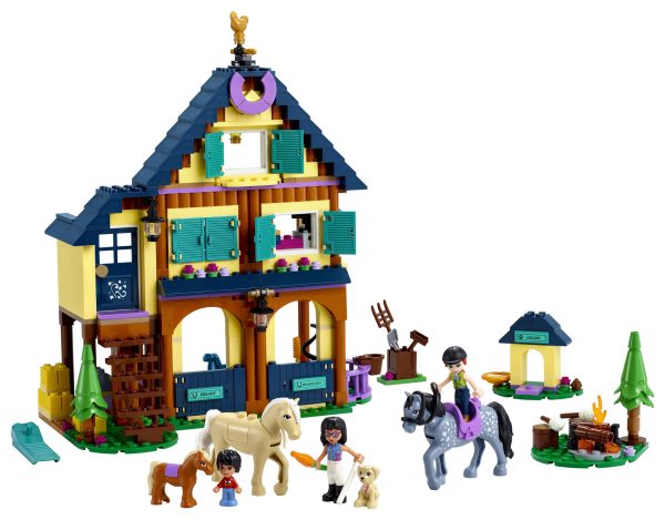 LEGO Friends Paardrijdbasis in het bos - 41683 - Afbeelding 3