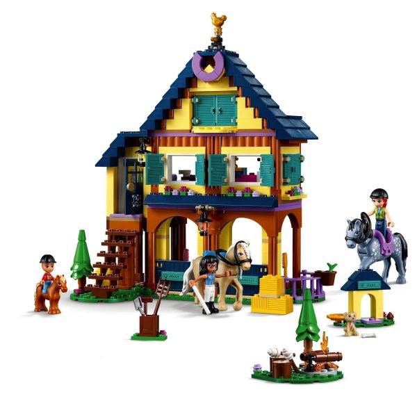 LEGO Friends Paardrijdbasis in het bos - 41683 - Afbeelding 4