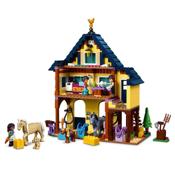 LEGO Friends Paardrijdbasis in het bos - 41683 - Afbeelding 5