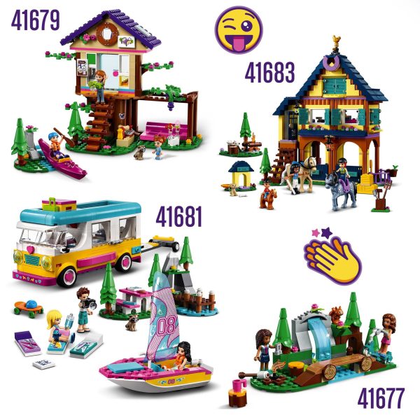 LEGO Friends Paardrijdbasis in het bos - 41683 - Afbeelding 8