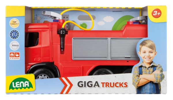 Giga Trucks Brandweerwagen Mercedes-Benz Actros - 66cm - Afbeelding 2