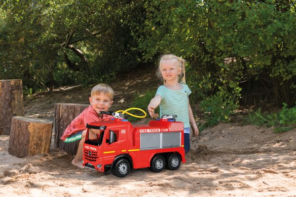 Giga Trucks Brandweerwagen Mercedes-Benz Actros - 66cm - Afbeelding 5