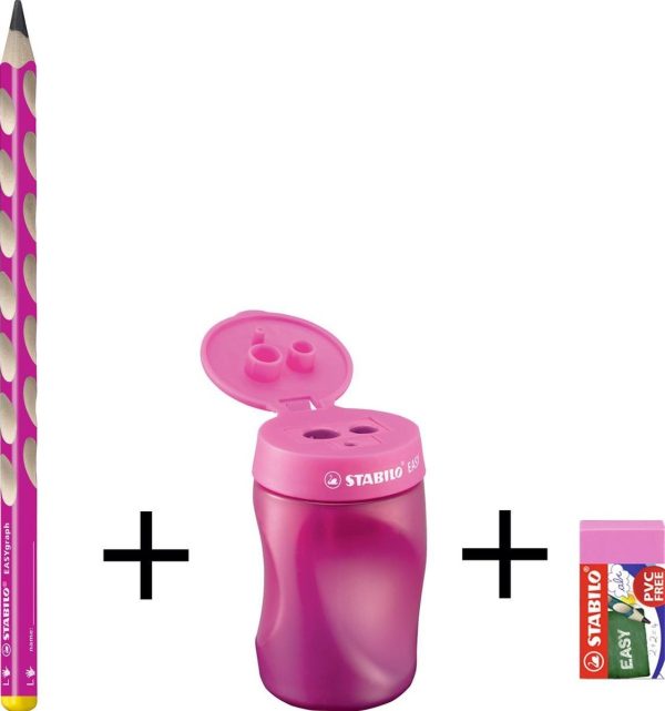 Stabilo EASYgraph School Set roze - links - Afbeelding 2