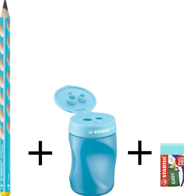 Stabilo EASYgraph School Set blauw - links - Afbeelding 2