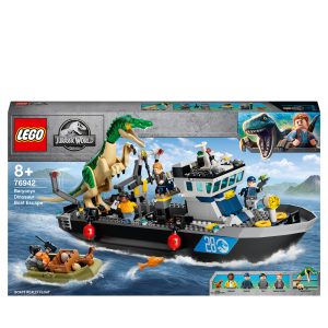 LEGO Jurassic World Bootontsnapping van dinosaurus Baryonyx – 76942