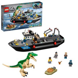 LEGO Jurassic World Bootontsnapping van dinosaurus Baryonyx – 76942