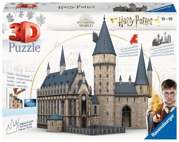 3D Puzzel (540stuks) Harry Potter - Zweinstein kasteel