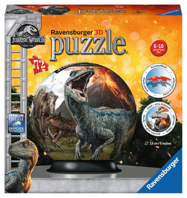 3D Puzzel (72stuks) - Jurassic World 2 - Afbeelding 2