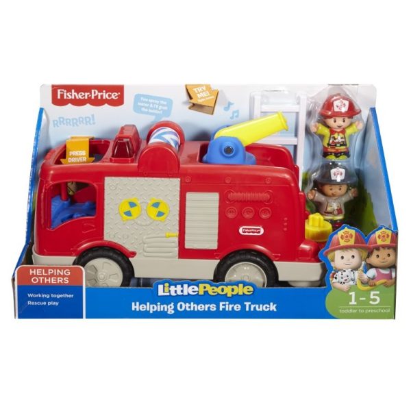 Fisher-Price Little People - Brandweerwagen