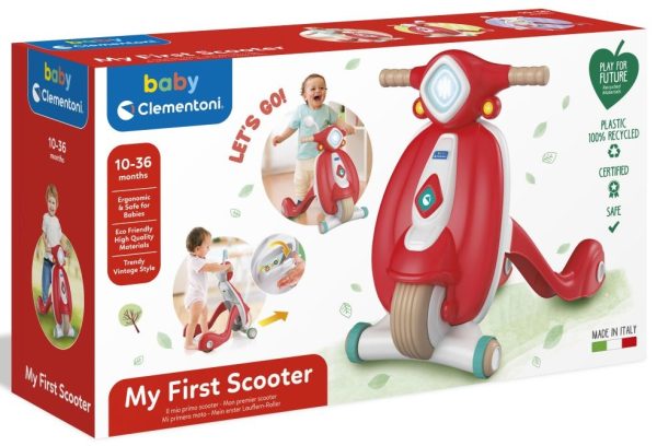 Scooter Loopwagen - rood