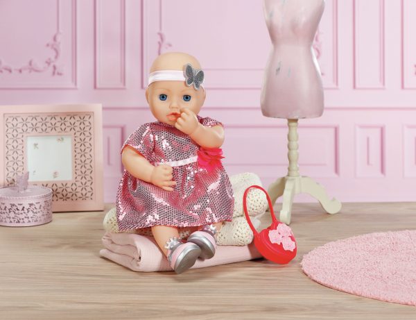 Baby Annabel - Deluxe glamour kledingset 43 cm - Afbeelding 2