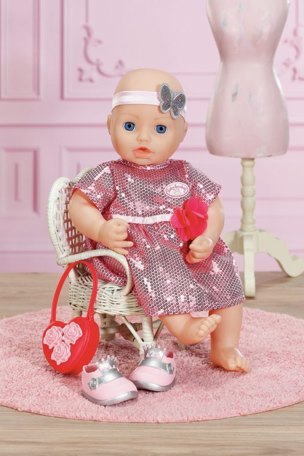 Baby Annabel - Deluxe glamour kledingset 43 cm - Afbeelding 3