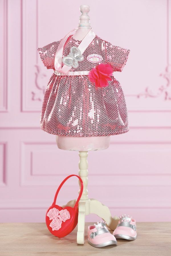 Baby Annabel - Deluxe glamour kledingset 43 cm - Afbeelding 6
