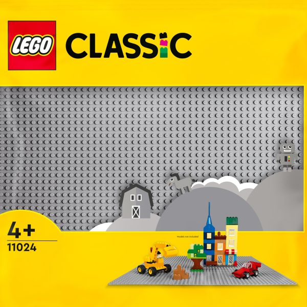 LEGO Classic Grijze bouwplaat - 11024 - Afbeelding 2
