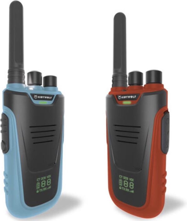 Kidytalk Walkie Talkie - blauw/rood - Afbeelding 2
