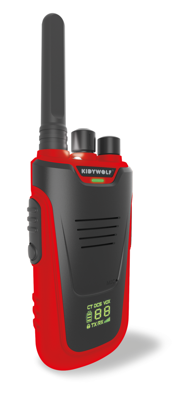 Kidytalk Walkie Talkie - blauw/rood - Afbeelding 3