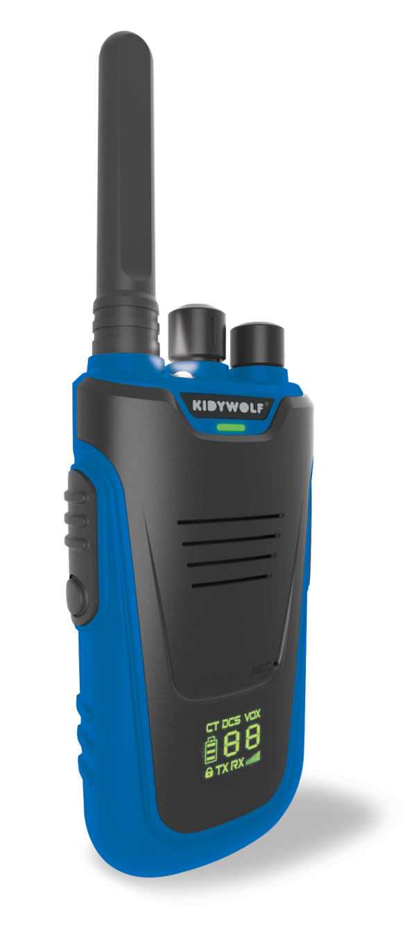 Kidytalk Walkie Talkie - blauw/rood - Afbeelding 4