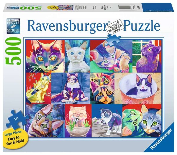 Puzzel (500stuks) - Hello Kitty Cat