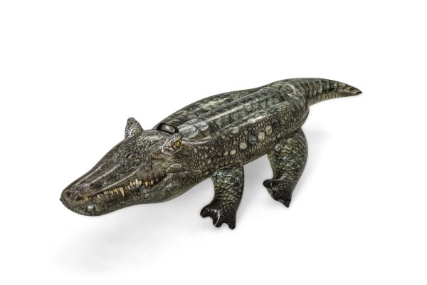 Opblaas alligator realistisch (193x94cm)