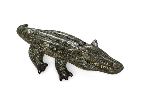 Opblaas alligator realistisch (193x94cm) - Afbeelding 2
