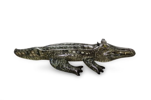 Opblaas alligator realistisch (193x94cm) - Afbeelding 3