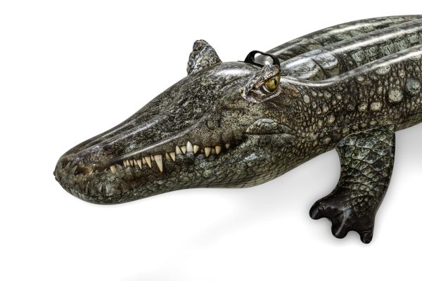Opblaas alligator realistisch (193x94cm) - Afbeelding 5