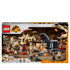 LEGO Jurassic World T-Rex & Atrociraptor Dinosaurus Ontsnapping – 76948