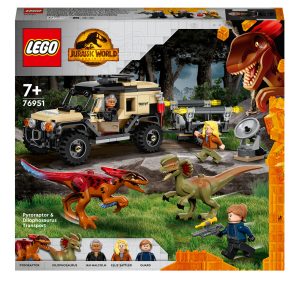 LEGO Jurassic World Pyroraptor & Dilophosaurus Transport -76951