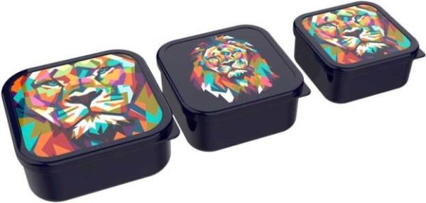 Lunch Buddies - Snackbox 3-in-1 LEEUW