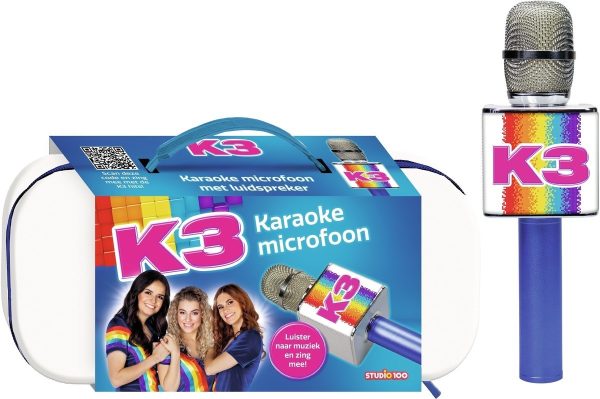 K3 - Karaoke microfoon "Regenboog"