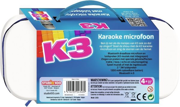 K3 - Karaoke microfoon "Regenboog" - Afbeelding 3