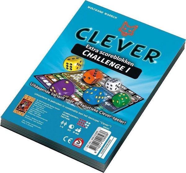 Scoreblok Clever Challenge - 2stuks