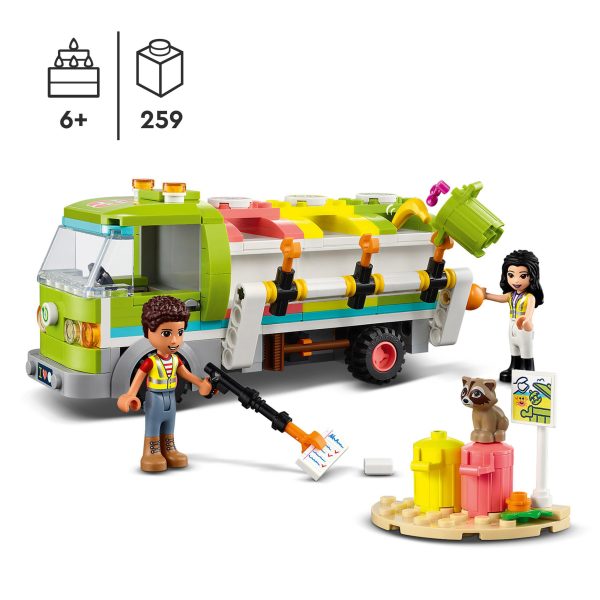 LEGO Friends Recycle vrachtwagen - 41712 - Afbeelding 4