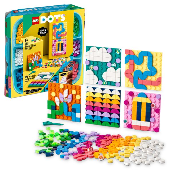LEGO Dots Zelfklevende patches megaset - 41957 - Afbeelding 2