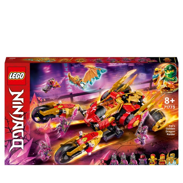 LEGO Ninjago Kai's gouden drakenvoertuig - 71773